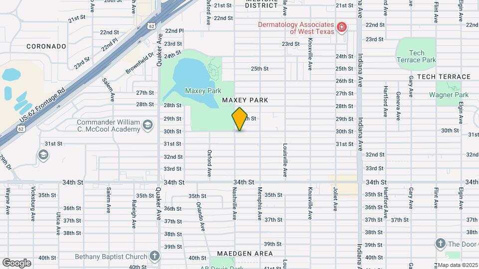 3817 30th St Map and Location Details