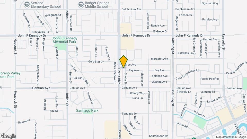 15333 Sheila St Map and Location Details