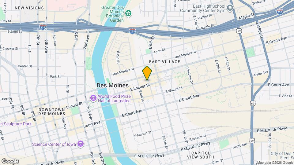 430 E Locust St, Unit 430 East Locust #4 Map and Location Details