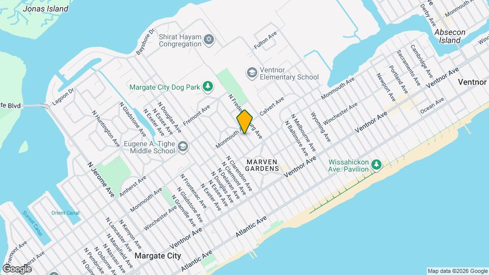 112 N Argyle Ave Map and Location Details