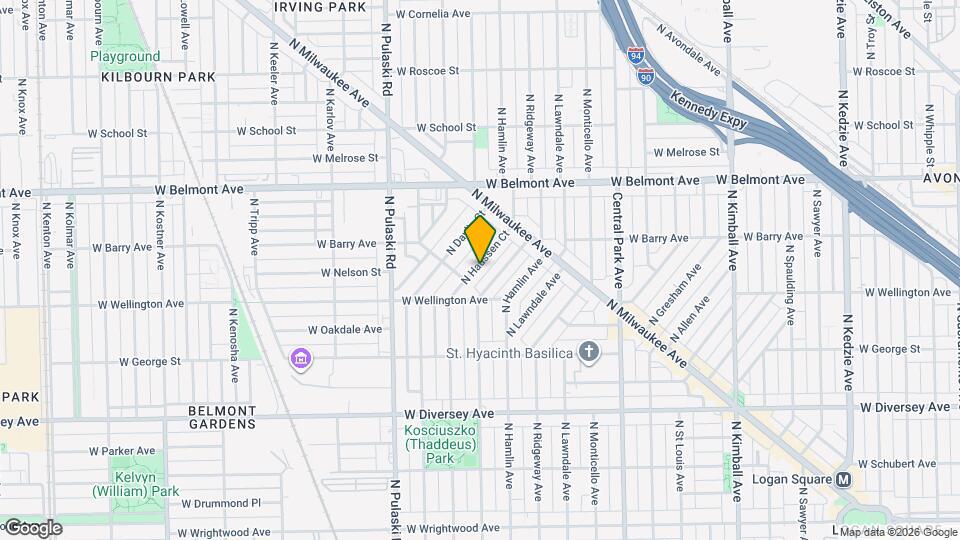 3053 N Haussen Ct Map and Location Details