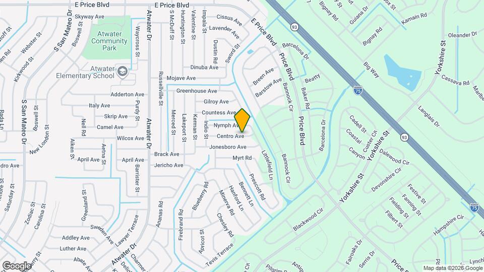 5725 Centro Ave Mapa y Detalles de la Ubicación