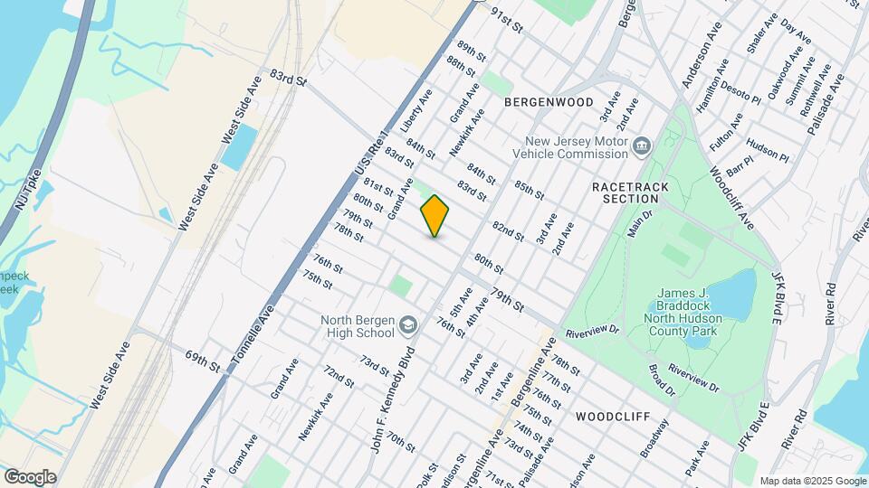 1215 80th St Map and Location Details