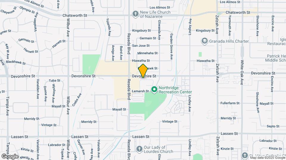 18419 Tuba St Map and Location Details