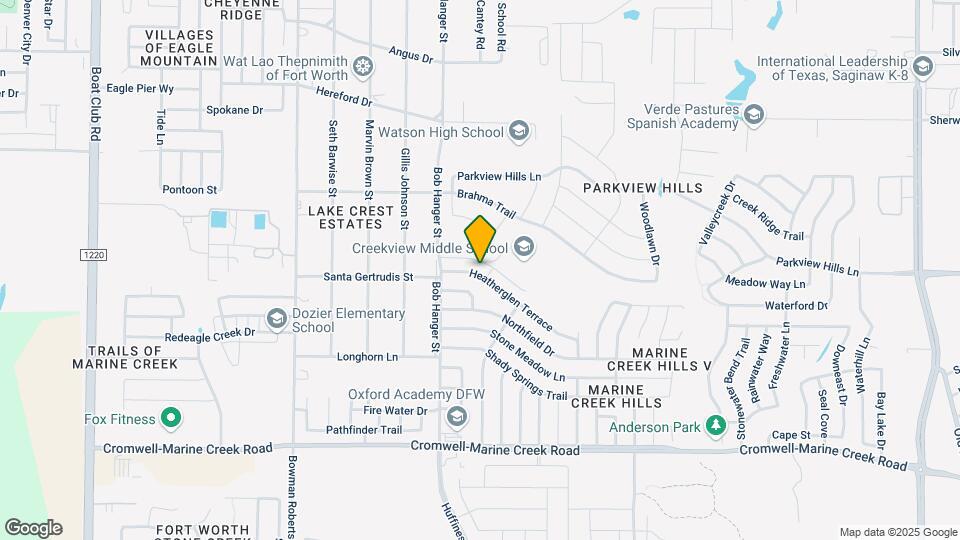 5904 Heatherglen Terrace Map and Location Details