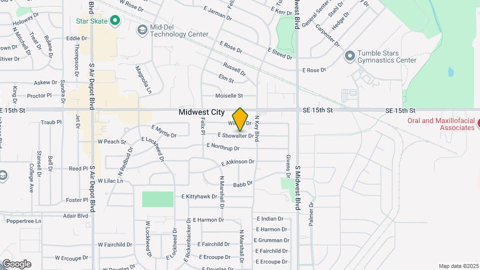 441 E Showalter Dr Map and Location Details