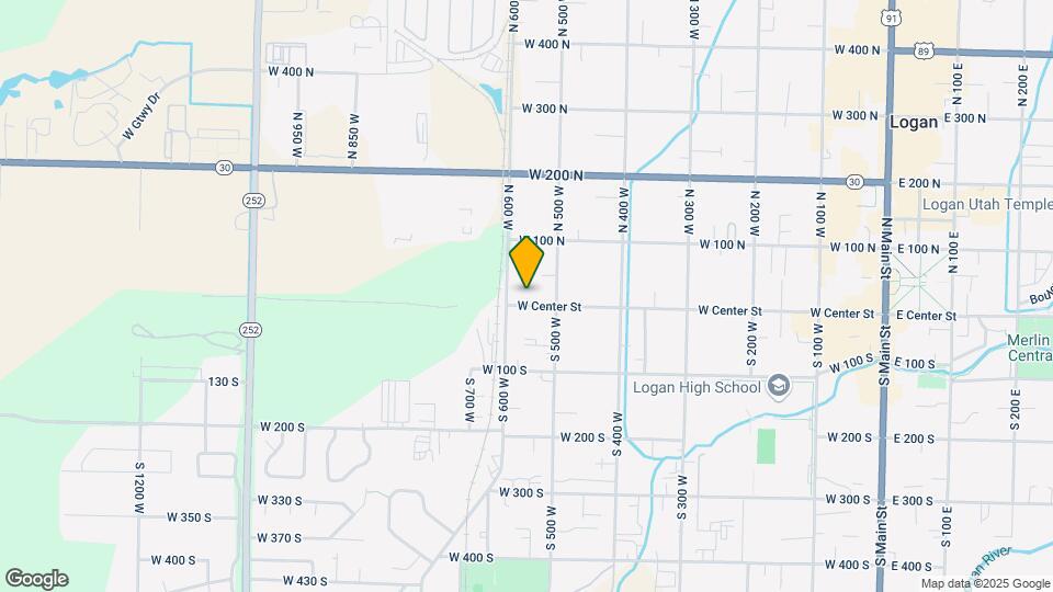 545 W Center St Map and Location Details