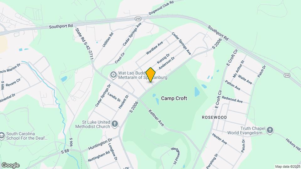 2504 W Croft Cir Map and Location Details