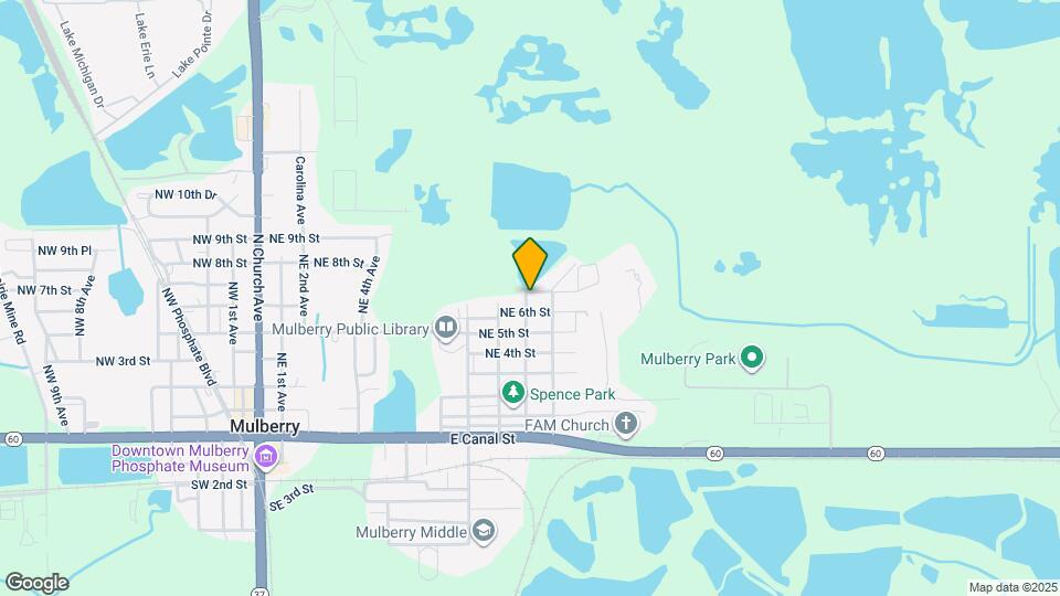 703 NE 11th Ave Map and Location Details