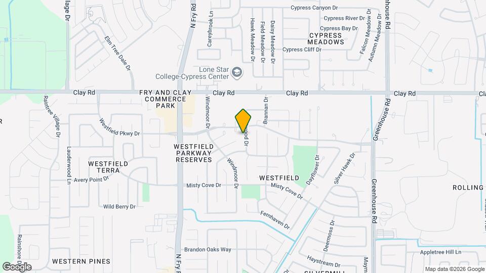 3827 Flatwood Dr Map and Location Details