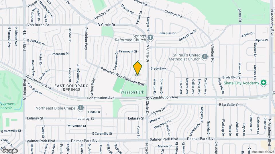 2111 Clarkson Dr Map and Location Details