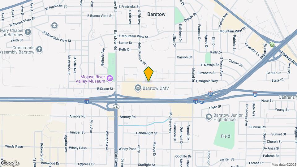 700 E Virginia Way Map and Location Details