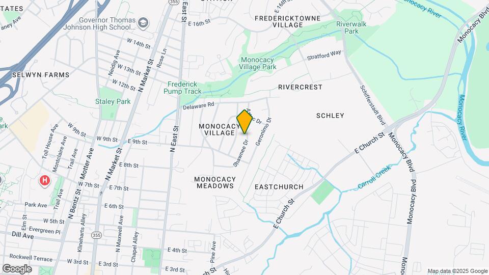 915 Shawnee Dr Map and Location Details