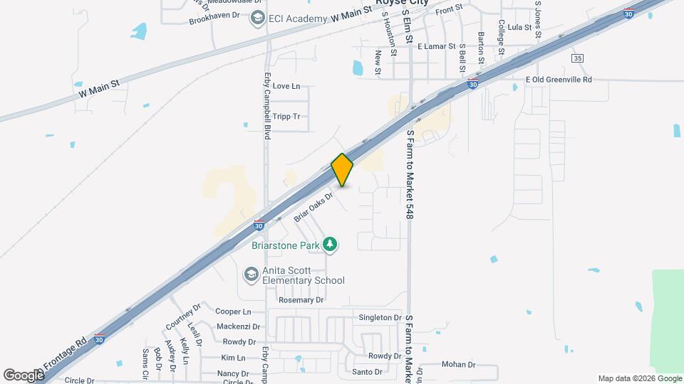 321 Briar Oaks Dr Map and Location Details