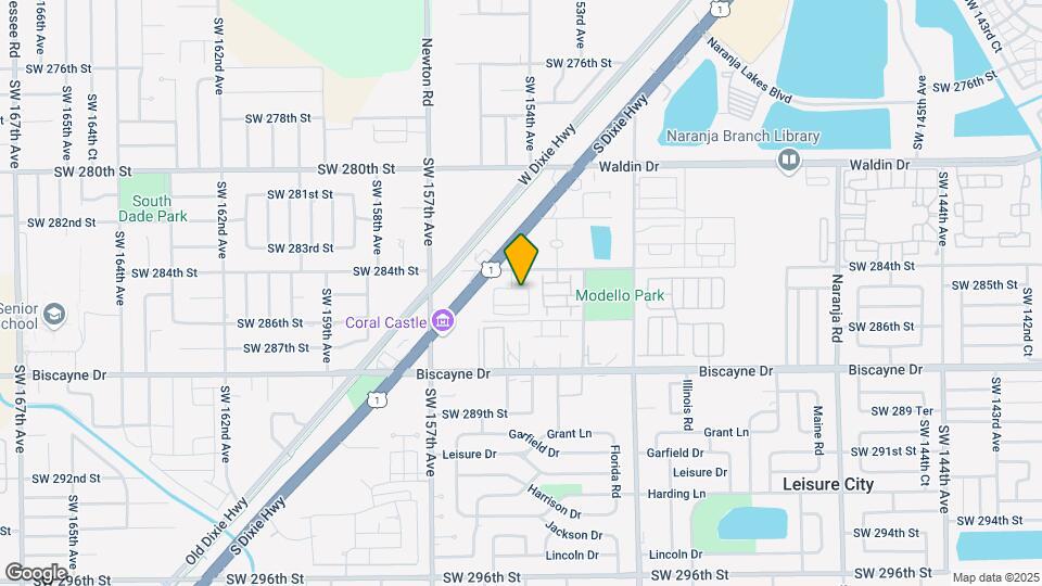 15410 SW 284th St Map and Location Details