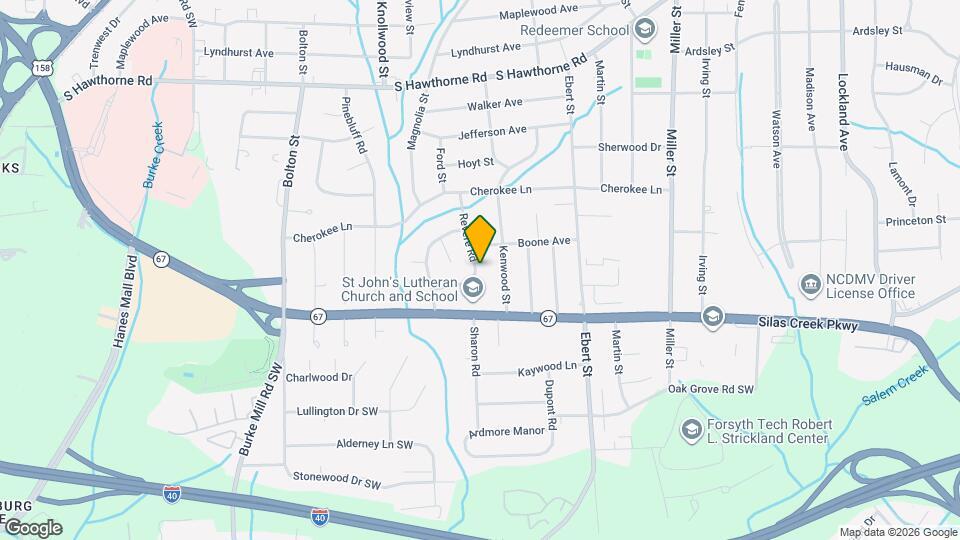 1413 Revere Rd Map and Location Details