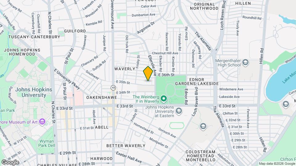 812 E 35th St, Unit 3 Map and Location Details