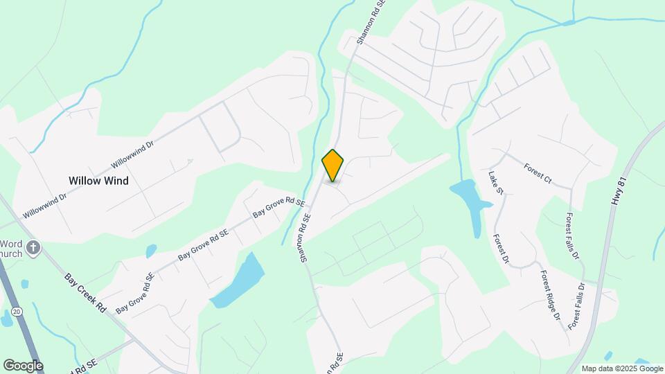 3544 Shane Hill Rd SW Map and Location Details