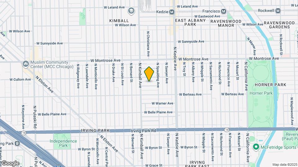 3330 W Hutchinson St Map and Location Details
