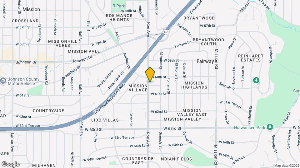 4630 W 60th Terrace Map and Location Details