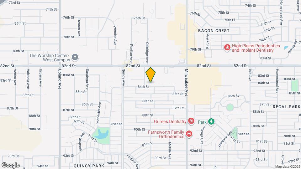 6706 84th St Map and Location Details