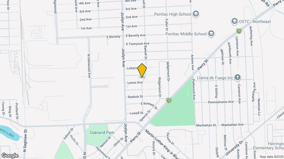 603 Lenox Ave Map and Location Details