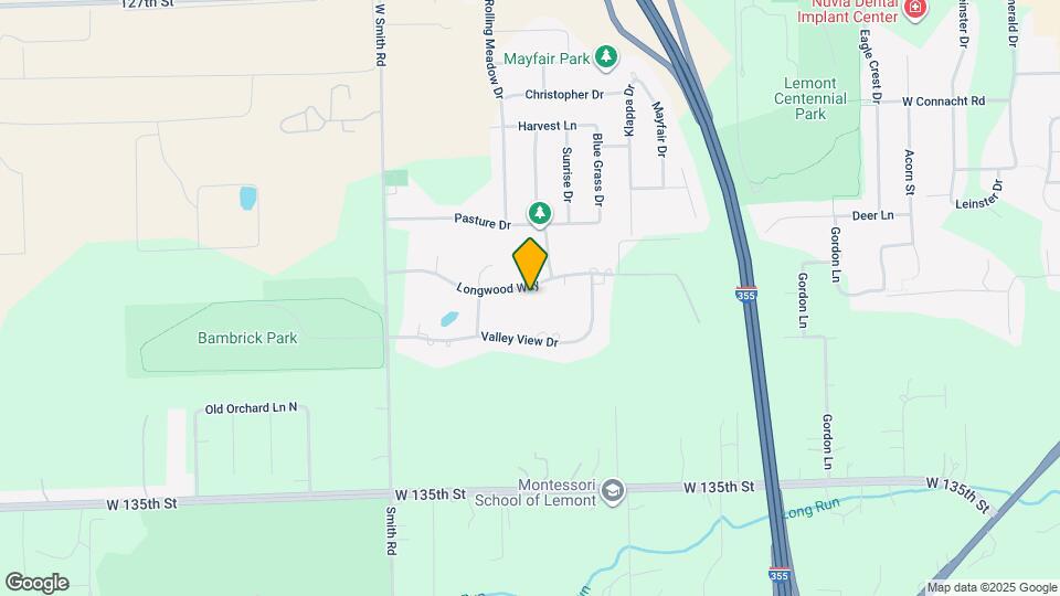 16 Longwood Way Map and Location Details