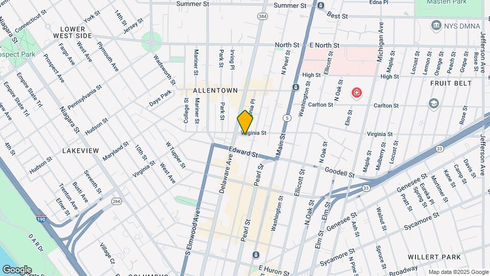 473 Virginia St, Unit Rear Mapa y Detalles de la Ubicación