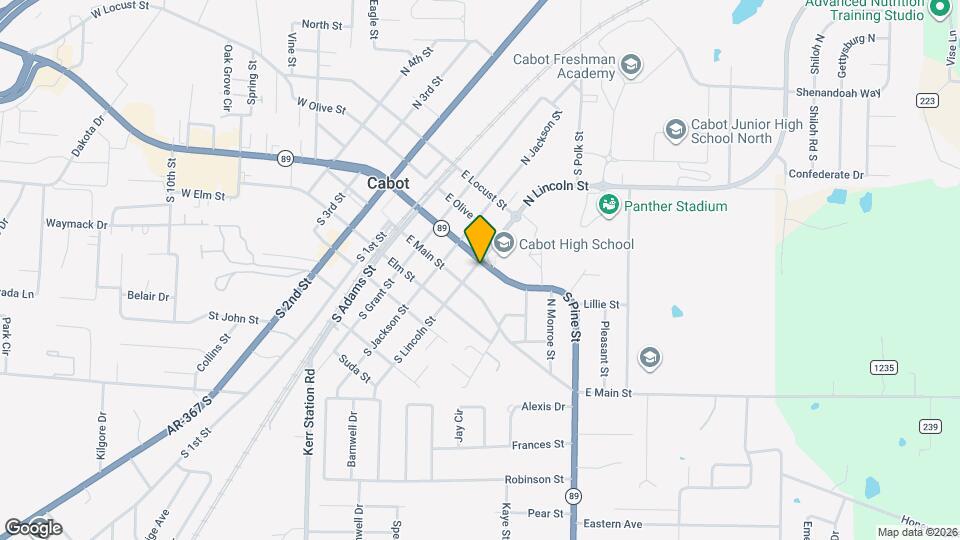 109 N Lincoln St Map and Location Details