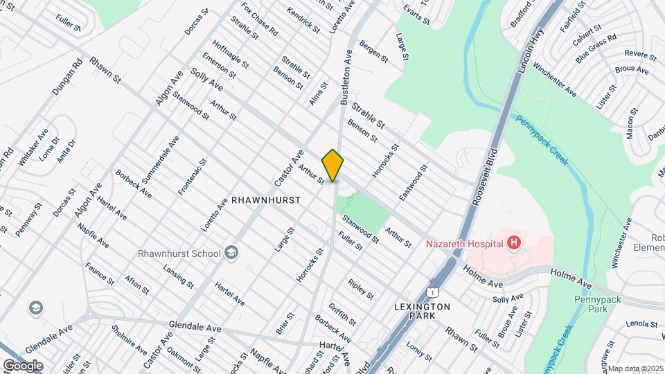 Bustleton Place Map and Location Details