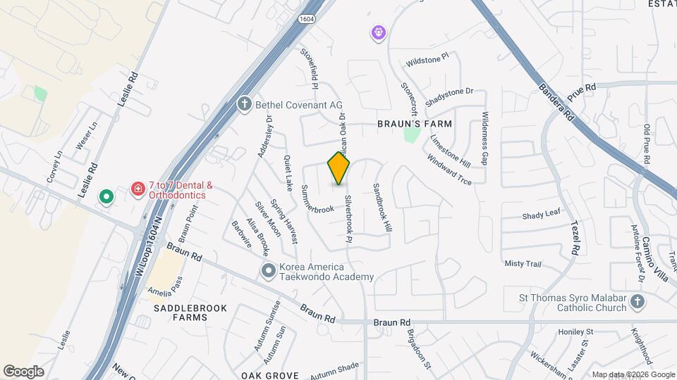 10110 Silver Branch Map and Location Details