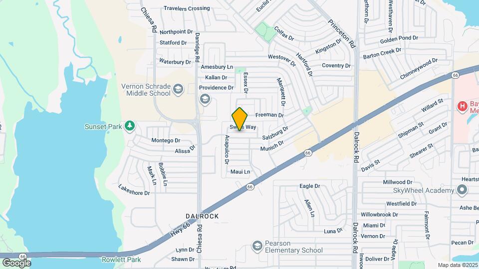 7701 Salzburg Dr Map and Location Details