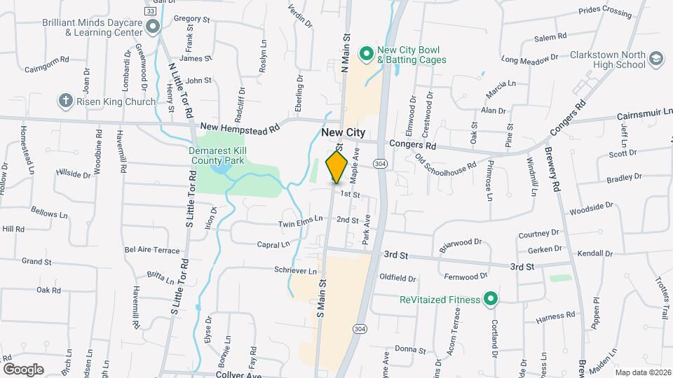 72 S Main St Map and Location Details