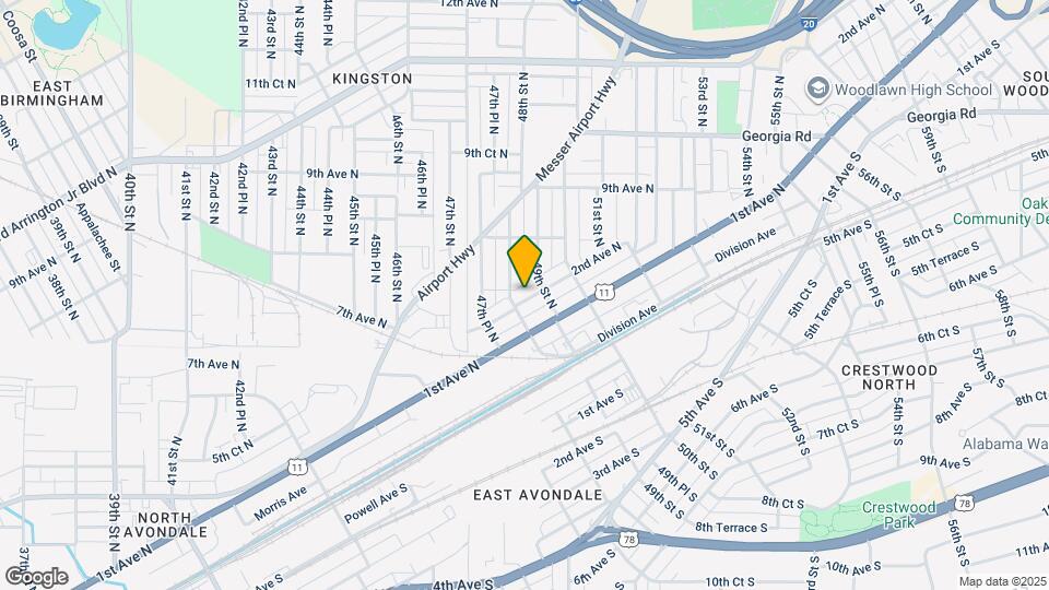 4808 2nd Ave N Map and Location Details