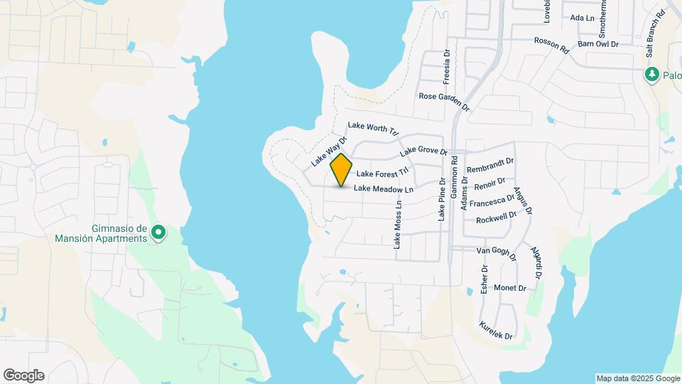 820 Lake Meadow Ln Map and Location Details