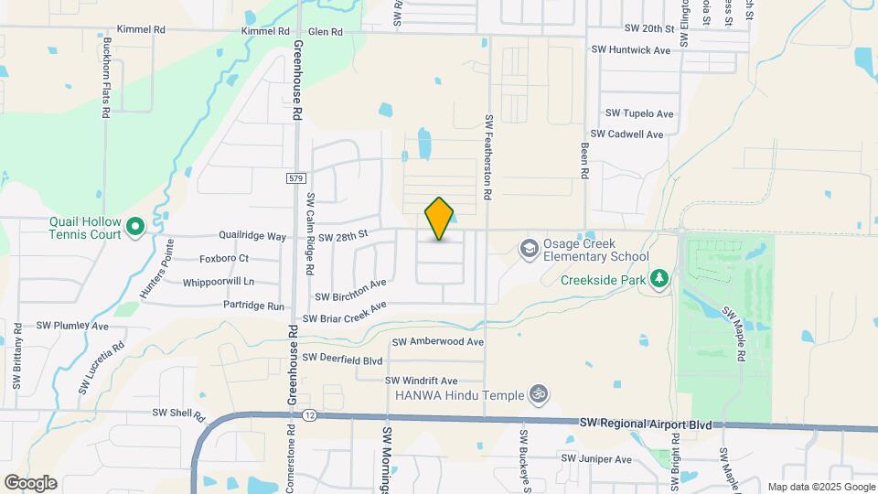 3101 SW Wargate Ave Map and Location Details