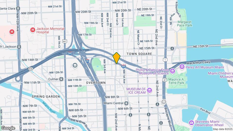 140 NW 13th St Map and Location Details