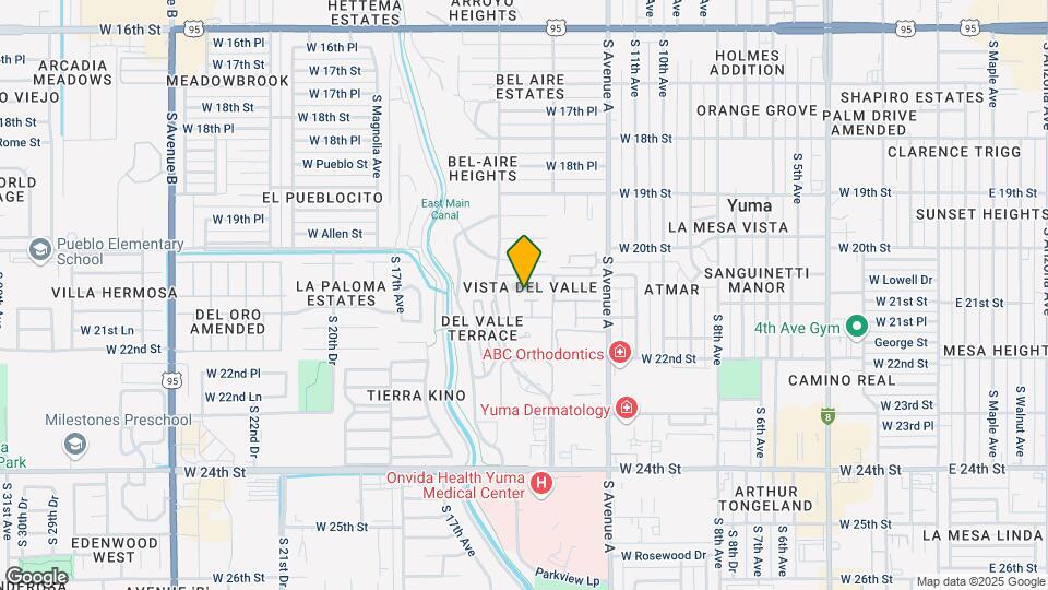 2045 S 14th Ave Map and Location Details