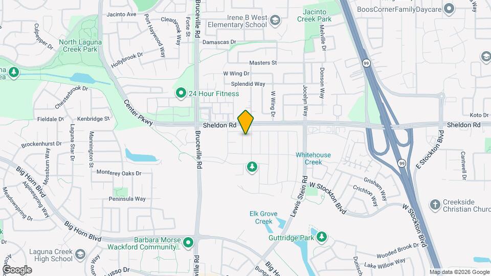 8823 Nobleboro Wy Map and Location Details