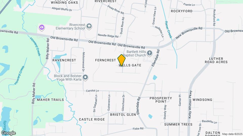 6421 Wrenley Cv Map and Location Details