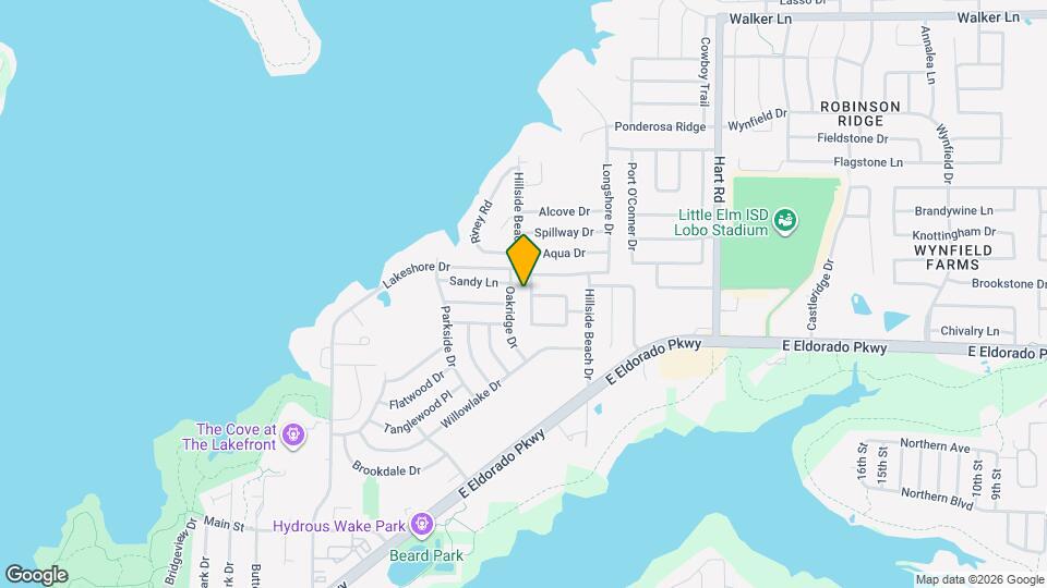 1100 Palomino Dr Map and Location Details