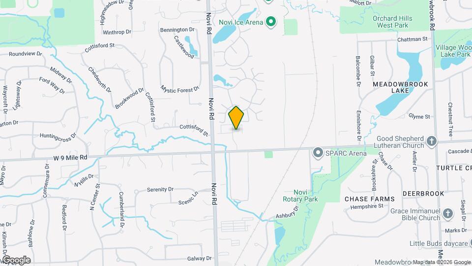 22490 Woodbridge Ln Map and Location Details