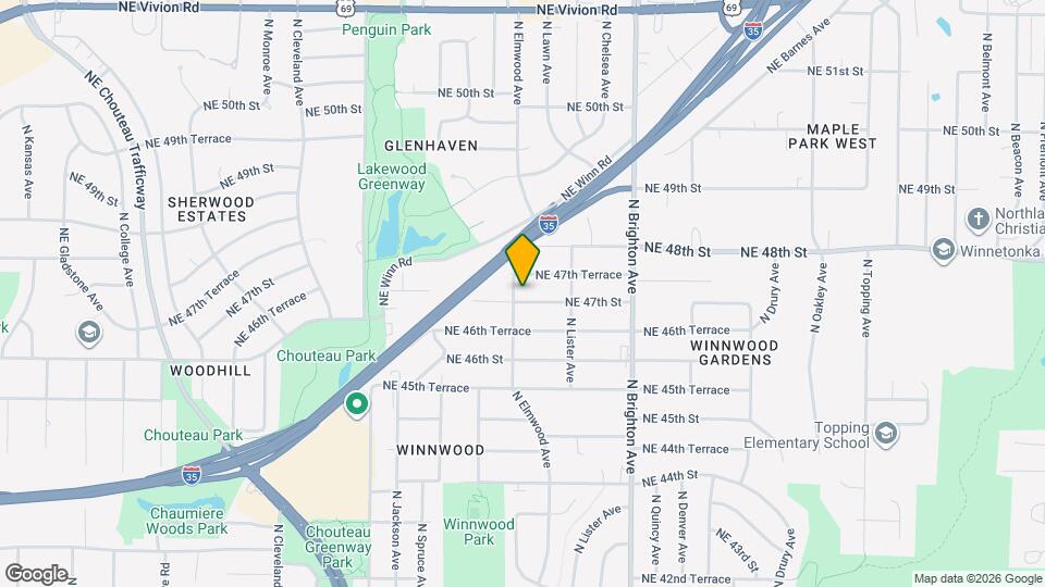 4604 NE 47th St Map and Location Details