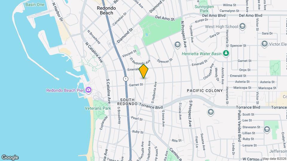 125 S Guadalupe Ave Map and Location Details