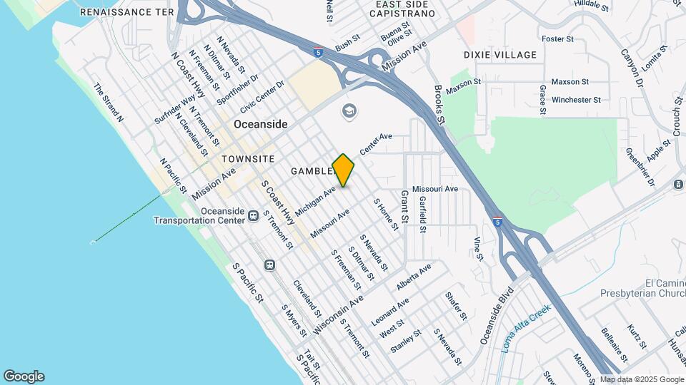 311 S Clementine St Mapa y Detalles de la Ubicación