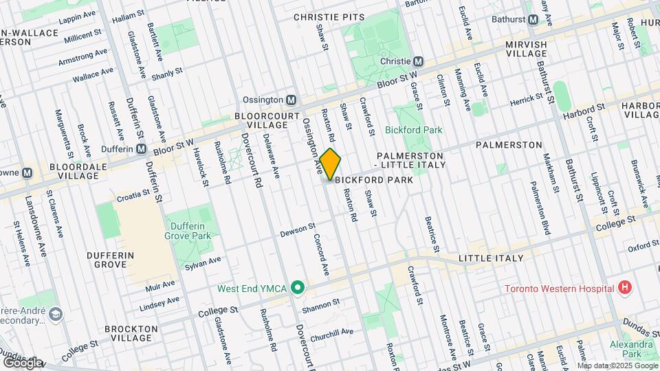 397 Harbord St Map and Location Details