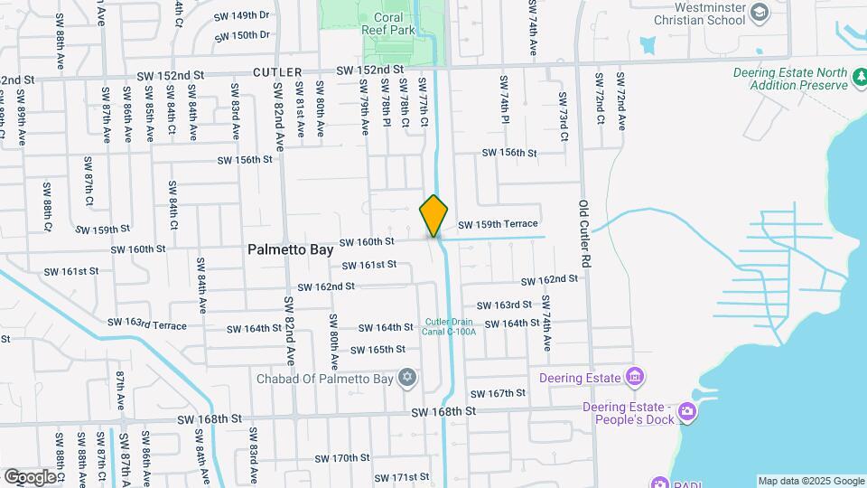 16001 SW 77th Ct Map and Location Details
