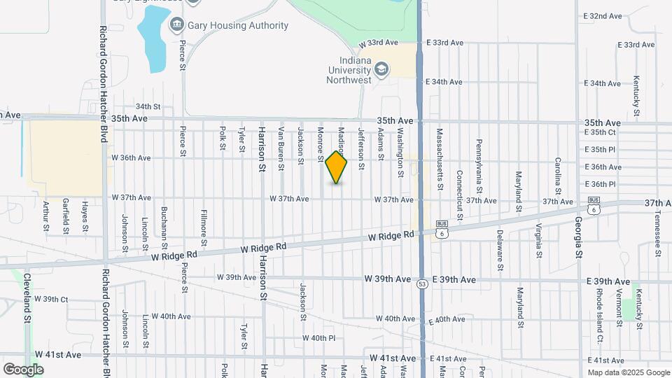 3666 Madison St Mapa y Detalles de la Ubicación