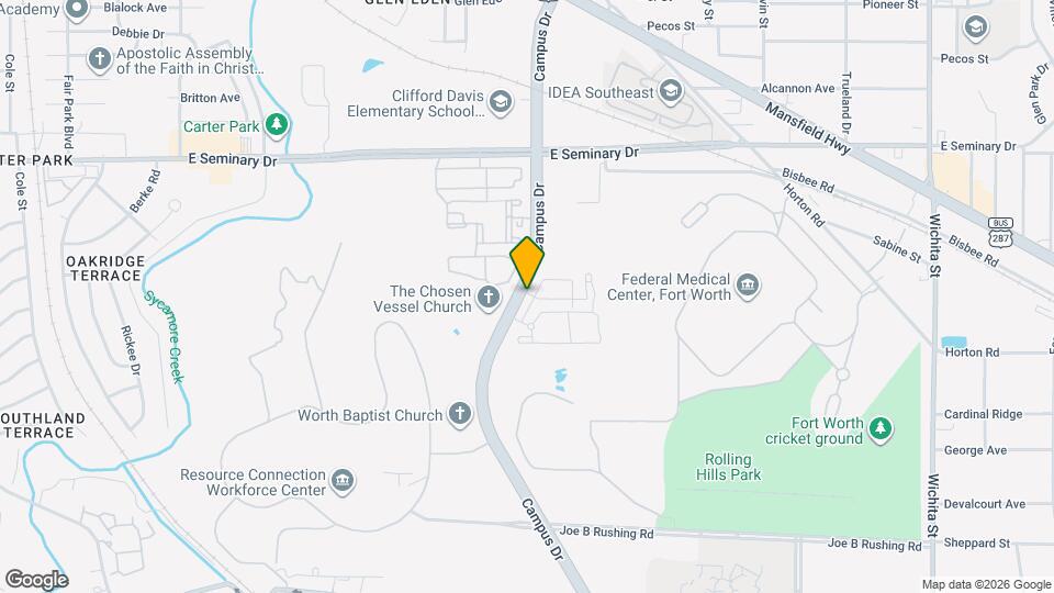 4600 Alamosa St Map and Location Details