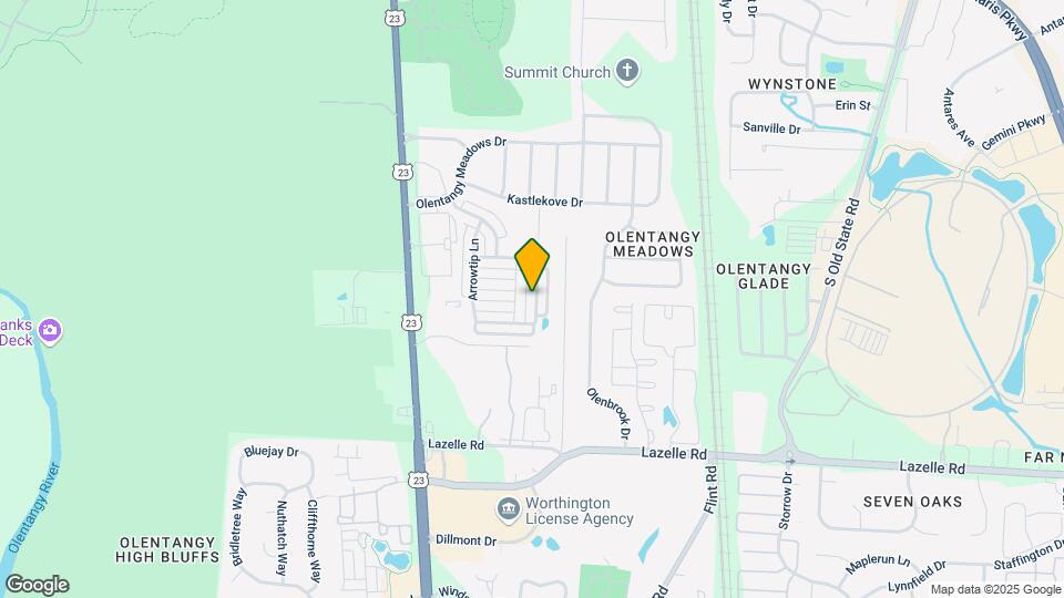 8691 Pennycress Ln Map and Location Details